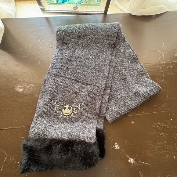 Nightmare Before Christmas Disney Parks Resort Scarf Halloween Jack Skeleton OS - Picture 12 of 13